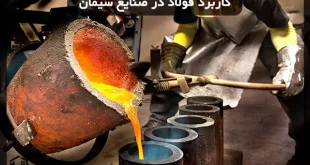 کاربرد فولاد در صنایع سیمان