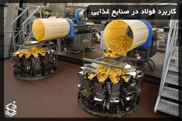 کاربرد فولاد در صنایع غذایی