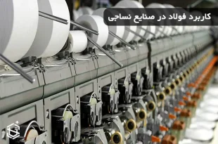 کاربرد فولاد در صنایع نساجی