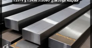 مقایسه فولادهای 1.2080، 1.2436 و 1.2379: بررسی جامع خواص و کاربردها