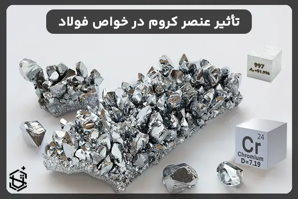 تأثیر عنصر کروم در ویژگی ها و خواص فولاد