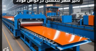 تأثیر عنصر تنگستن در ویژگی ها و خواص فولاد