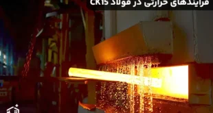 فرآیندهای حرارتی در فولاد CK15