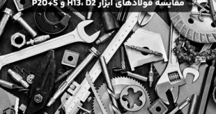 مقایسه فولادهای ابزار 1.2344، 1.2379 و 1.2312