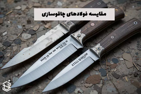 مقایسه فولادهای چاقوسازی Ck75، 1.2379 و استیل 420