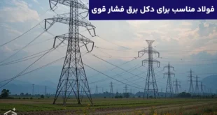 فولادهای مناسب برای ساخت دکل برق فشار قوی
