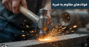مقاوم‌ترین فولاد در برابر ضربه: بررسی کامل انواع فولادهای مقاوم به ضربه