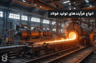 انواع فرآیندهای تولید فولاد: بررسی کامل روش‌ها و مقایسه آن‌ها