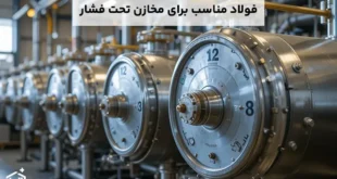 فولاد مناسب برای مخازن تحت فشار