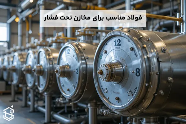 فولاد مناسب برای مخازن تحت فشار