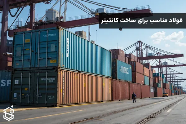 فولاد مناسب برای ساخت کانتینر