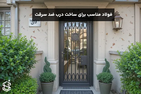 فولاد مناسب برای ساخت درب ضد سرقت