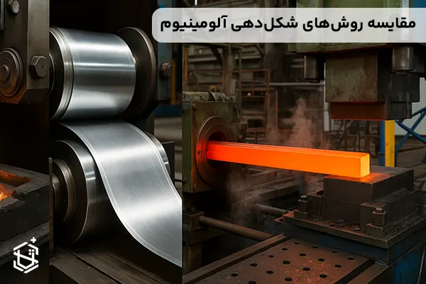 مقایسه روش های مختلف شکل دهی آلومینیوم