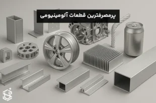 پر مصرفترین قطعات آلومینیومی