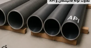 تفاوت لوله مانیسمان و api و نحوه خرید آن