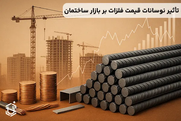 تأثیر نوسانات قیمت فلزات بر بازار ساختمان