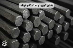 نقش کربن در استحکام فولاد