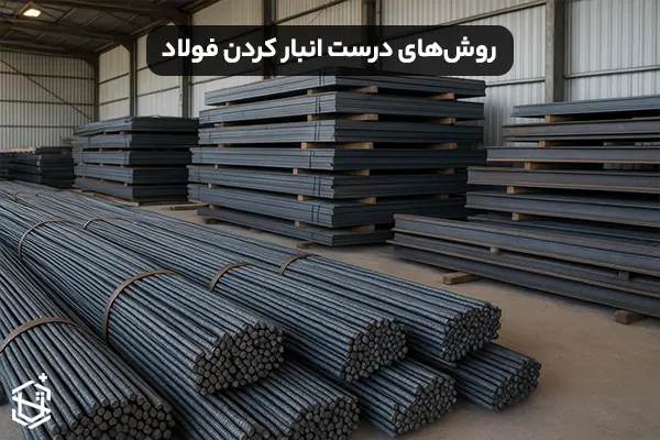 روش های درست انبار کردن فولاد