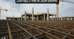 راهکارهای افزایش عمر فولاد در پروژه های عمرانی