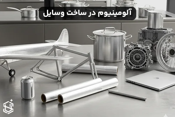 از آلومینیوم برای ساخت چه وسایلی استفاده می شود؟