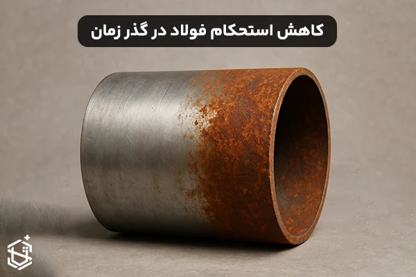 کاهش استحکام فولاد در طول زمان