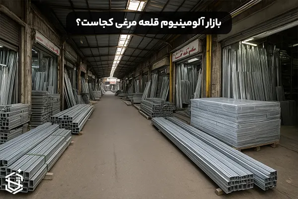 بازار آلومینیوم قلعه مرغی کجاست؟