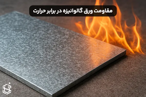 مقاومت ورق گالوانیزه در برابر حرارت