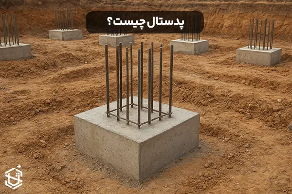 پدستال چیست؟ کاربرد و مراحل ساخت پدستال بتنی در ساختمان