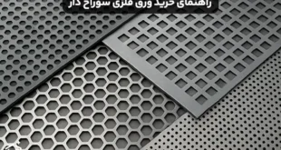 راهنمای خرید ورق فلزی سوراخ دار