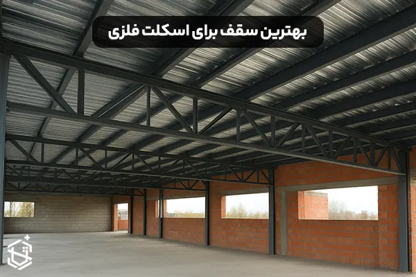 بهترین سقف برای اسکلت فلزی