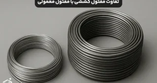 تفاوت مفتول کششی با مفتول معمولی چیست؟