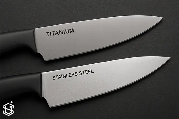 تیغه تیتانیوم بهتر است یا استیل ضد زنگ؟