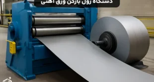 معرفی دستگاه رول بازکن ورق آهنی و کاربرد آن