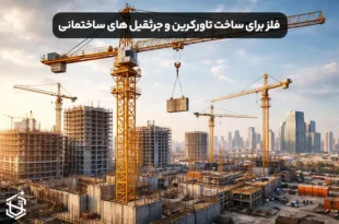 برای ساخت تاورکرین و جرثقیل های ساختمانی از چه فلزی استفاده می شود؟