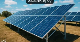 پایه پنل خورشیدی (استراکچر) چیست؟ و از کجا تهیه کنیم؟