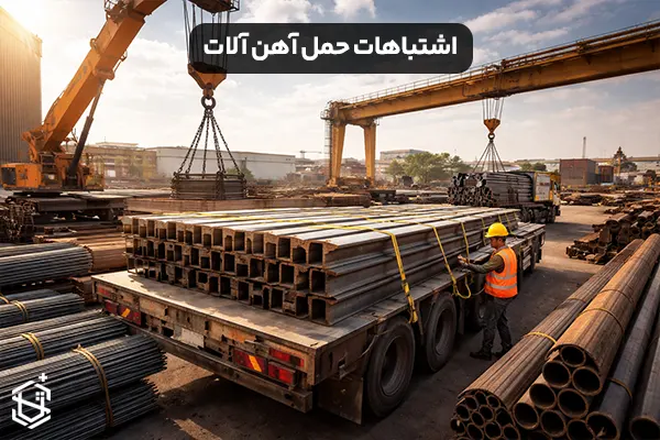اشتباهات رایج در حمل آهن آلات که باعث افت کیفیت می شود