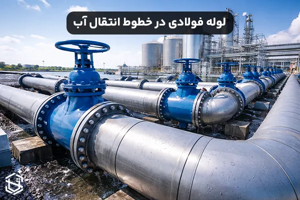لوله فولادی در خطوط انتقال آب فشار متوسط و شبکه صنعتی