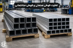 تفاوت قوطی صنعتی و قوطی ساختمانی چیست؟