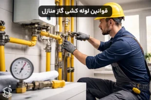 قوانین لوله کشی گاز منازل