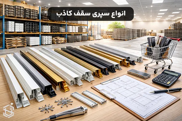 انواع سپری سقف کاذب و نحوه خرید آن