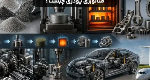 متالورژی پودری چیست؟ فرآیند، مزایا و کاربردها