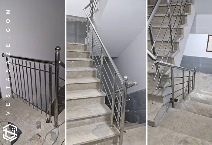 انواع نرده استیل در وستا سازه